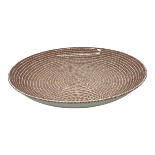 ARABIA (アラビア) 24THアベックプレート ブラウン 24cm ＋