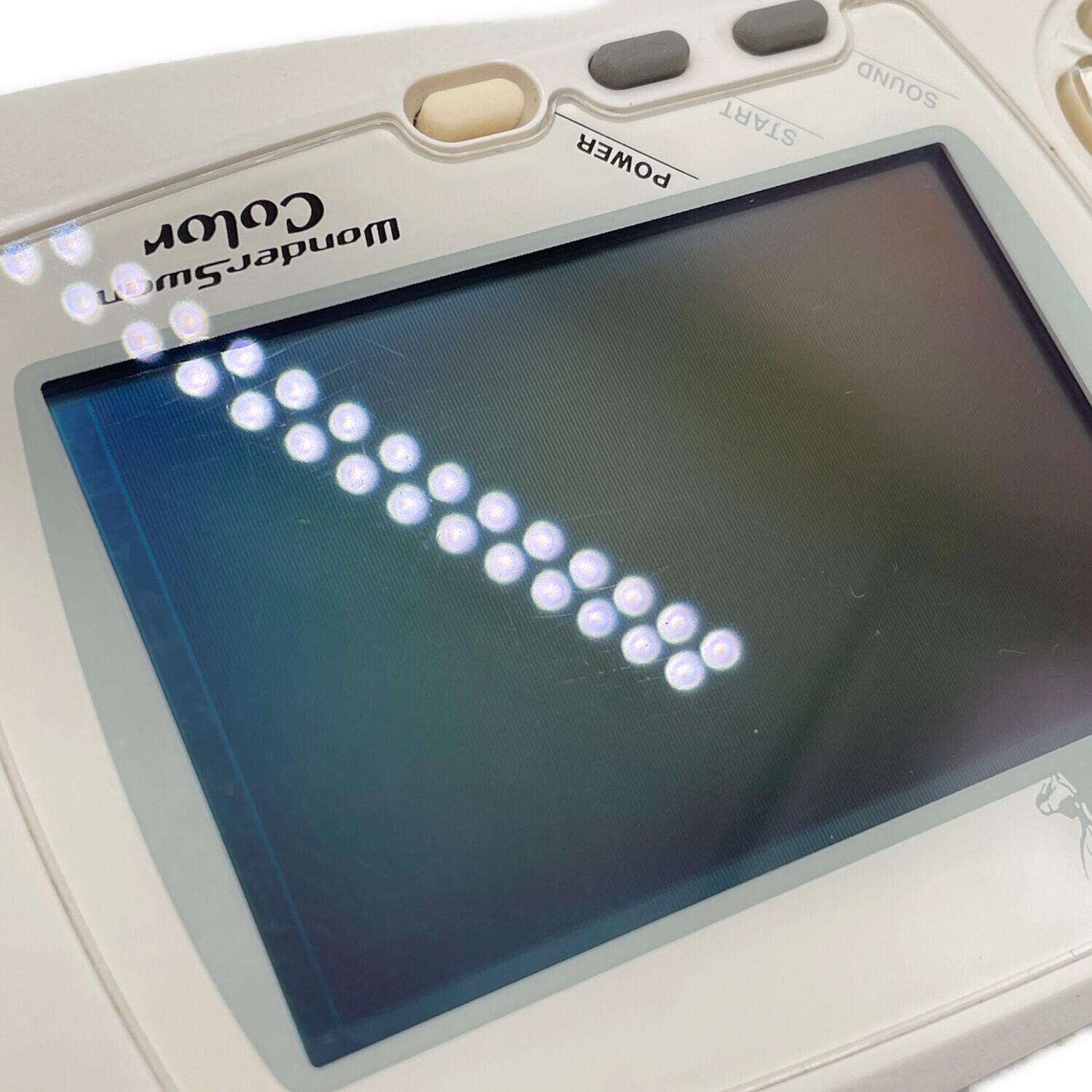 ワンダースワン ファイナルファンタジーソフトセット 液晶ヤケ