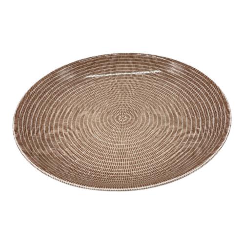 ARABIA (アラビア) 24THアベックプレート ブラウン 24cm ＋