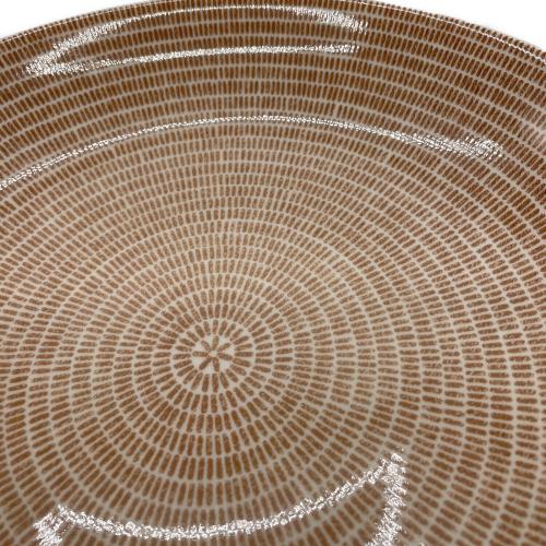 ARABIA (アラビア) 24THアベックプレート ブラウン 24cm ＋