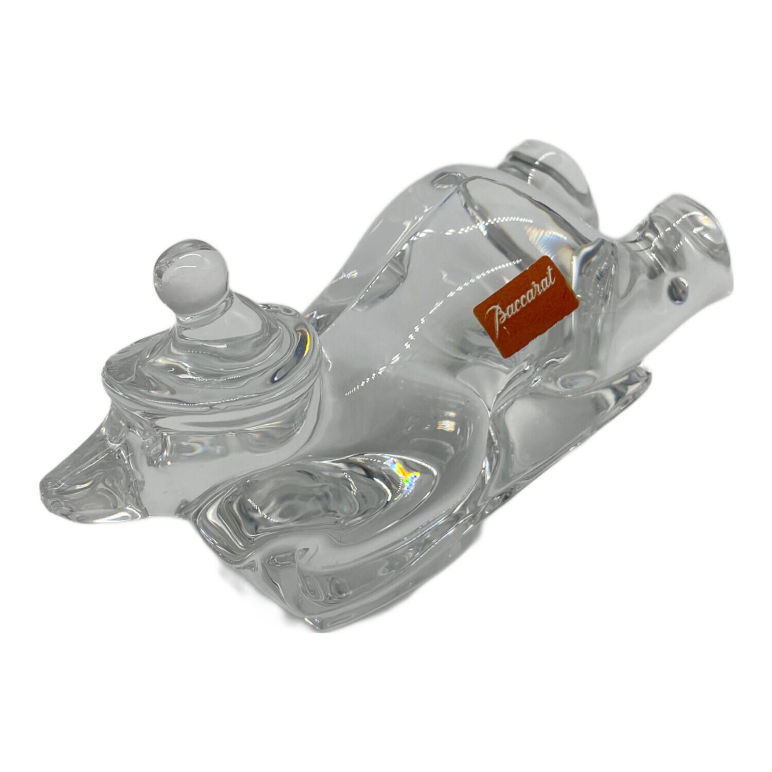 Baccarat (バカラ) クリスタルオブジェ クマ ソリ滑り｜トレファクONLINE