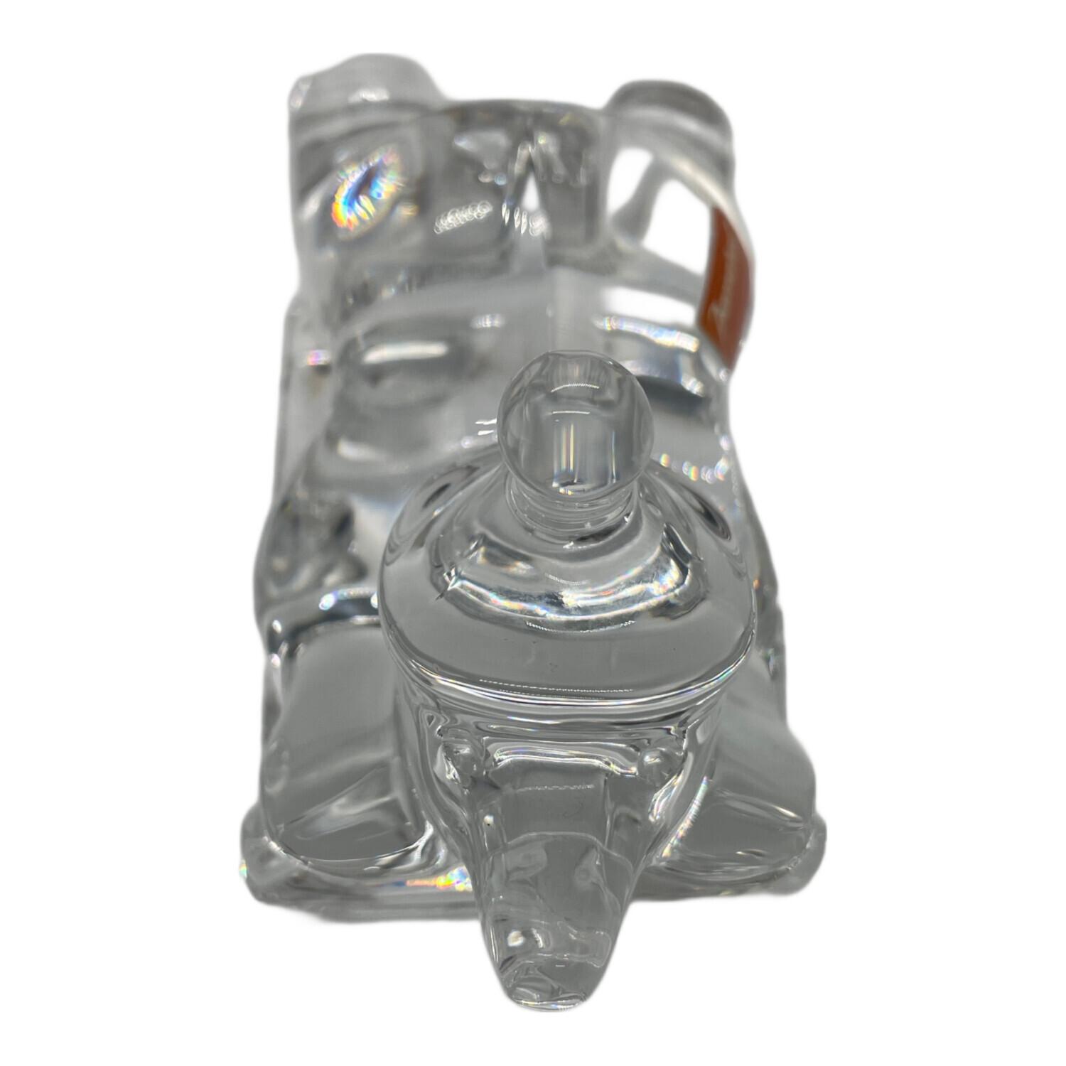 Baccarat (バカラ) クリスタルオブジェ クマ ソリ滑り｜トレファクONLINE