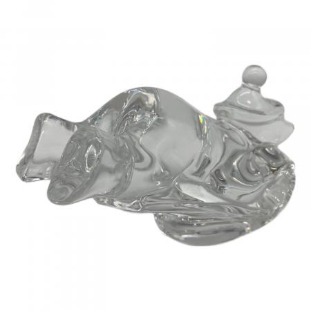 Baccarat (バカラ) クリスタルオブジェ クマ ソリ滑り｜トレファクONLINE