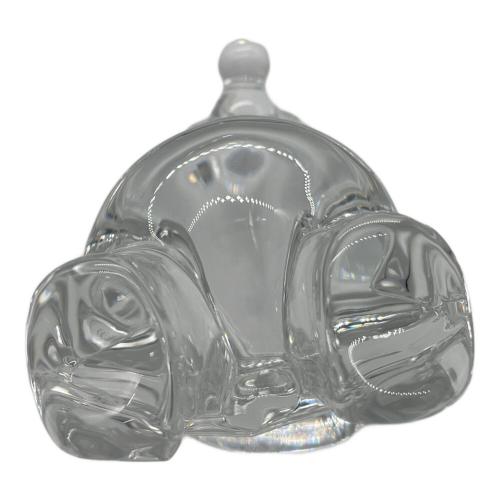 Baccarat (バカラ) クリスタルオブジェ クマ ソリ滑り