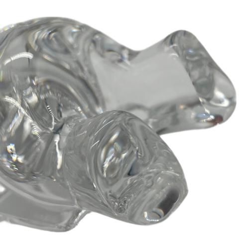 Baccarat (バカラ) クリスタルオブジェ クマ ソリ滑り