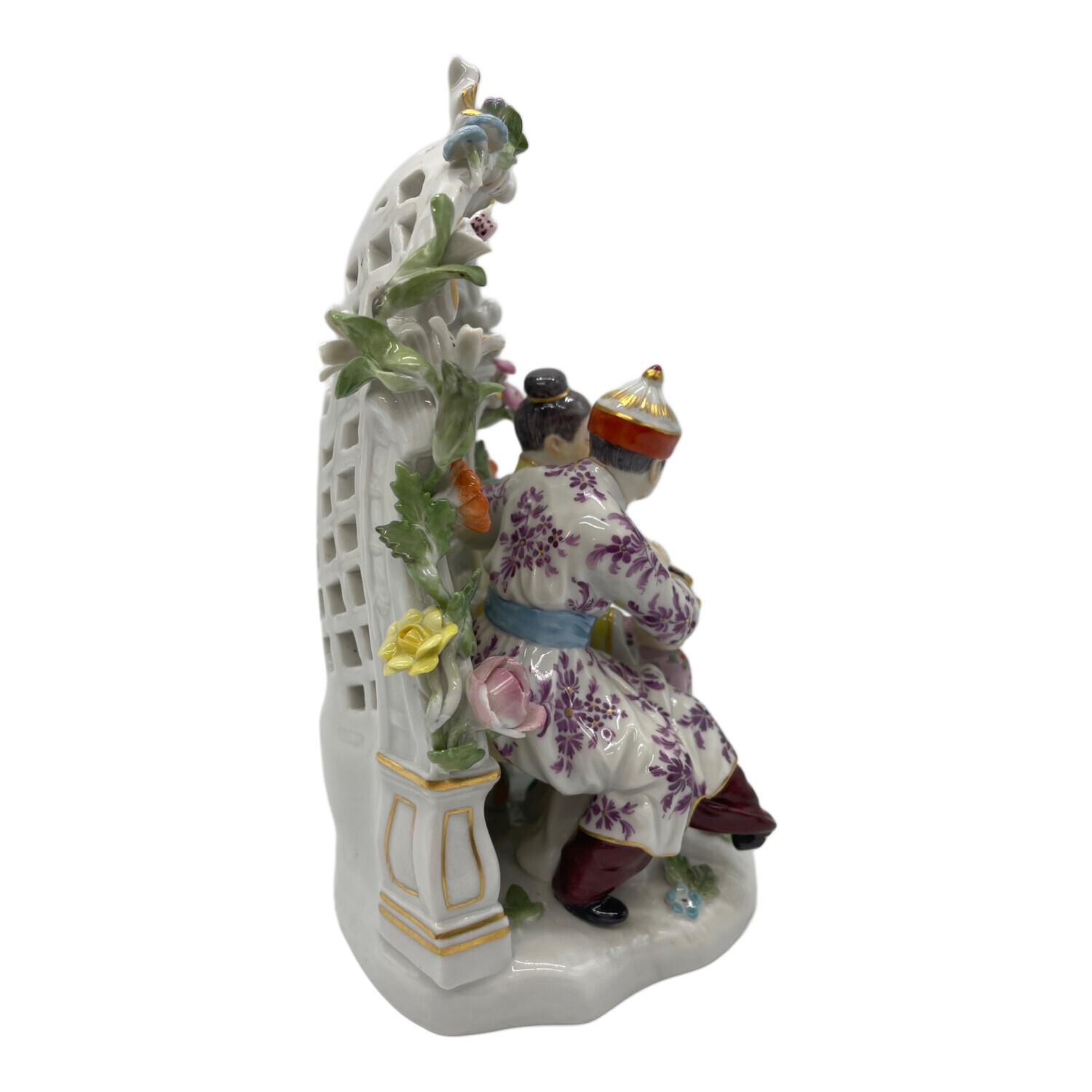 Meissen (マイセン) フィギュリン カケ有 65640 シノワズリ @ 異国の