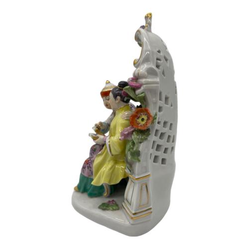 Meissen (マイセン) フィギュリン カケ有 65640 シノワズリ @ 異国の人々