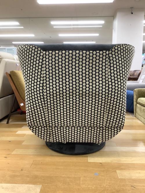 徳田家具 モダンベーシック1回転ソファー グレー×ホワイト アサヒ