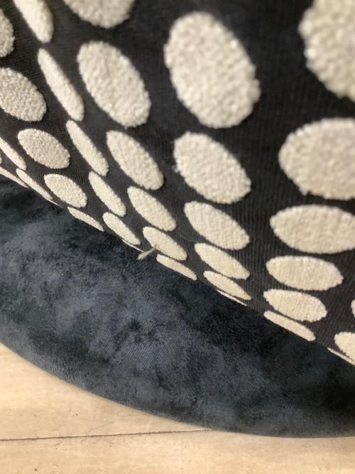 徳田家具 モダンベーシック1回転ソファー グレー×ホワイト アサヒ