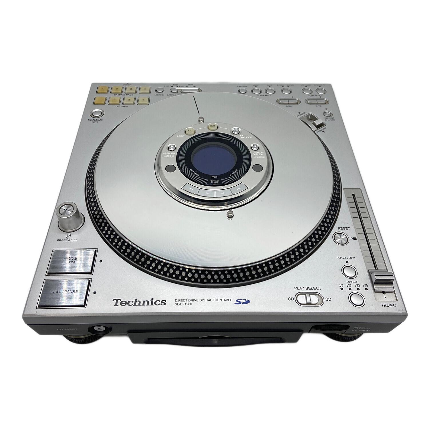 Technics SL-DZ1200 テクニクス ターンテーブル 概要 ダイレクトドライブ デジタルターンテーブル SL-DZ1200
