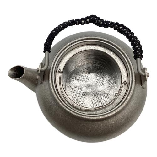 SILVERANT (シルバーアント) Crystalised Titanium Tea Pot