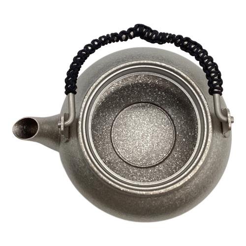SILVERANT (シルバーアント) Crystalised Titanium Tea Pot