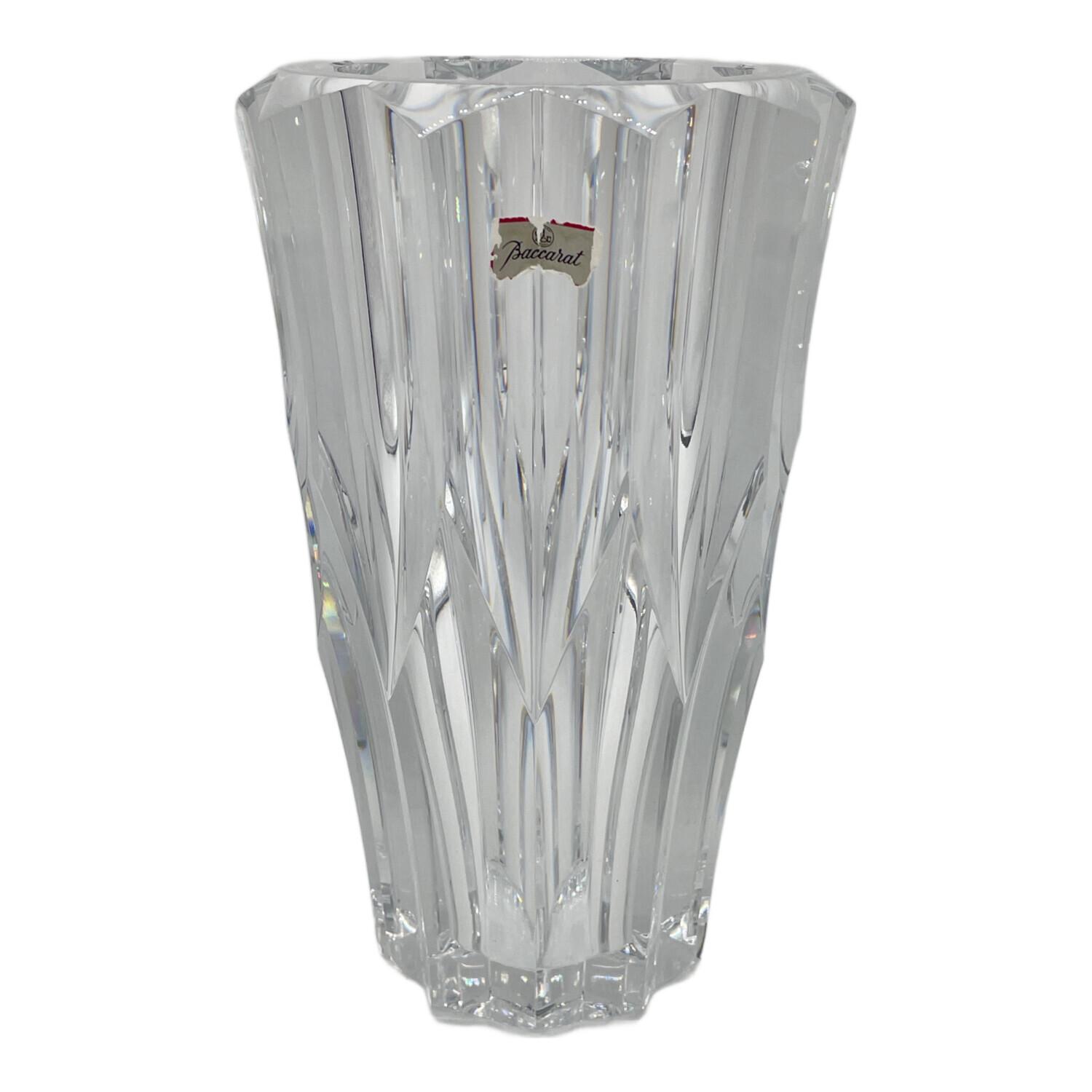 バカラフラワーベース　Baccarat (バカラ) 逸品 オールドバカラフラワーベース - 薔薇と天使のアンティーク