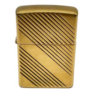ZIPPO (ジッポ) ZIPPO ゴールド 斜め線 着火未確認 1996年