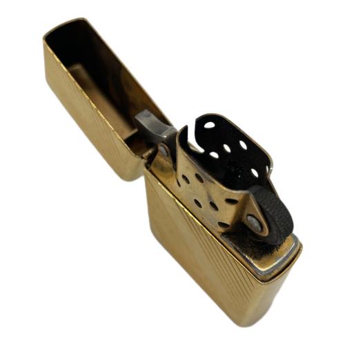 ZIPPO (ジッポ) ZIPPO ゴールド 斜め線 着火未確認 1996年｜トレファク