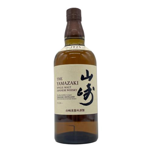 サントリー ジャパニーズウィスキー シングルモルト ウイスキー 700ml 山崎 未開封 大阪
