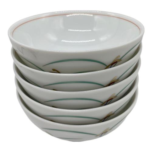 香蘭社 (コウランシャ) 飯碗揃 1110-DS 三角 リンドフィールド 5Pセット