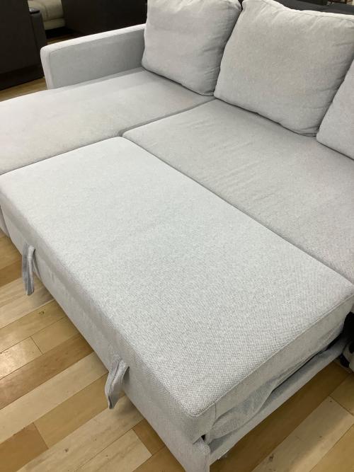 ニトリ　カウチソファ　グレー　3人がけ　分割② ニトリ カウチソファ グレー 3人がけ 分割② ニトリ カウチソファ
