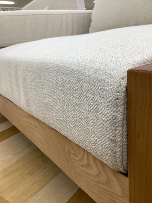 VENTOTA (ベントータ) 3人掛けソファー アイボリー×ナチュラル アーツキ