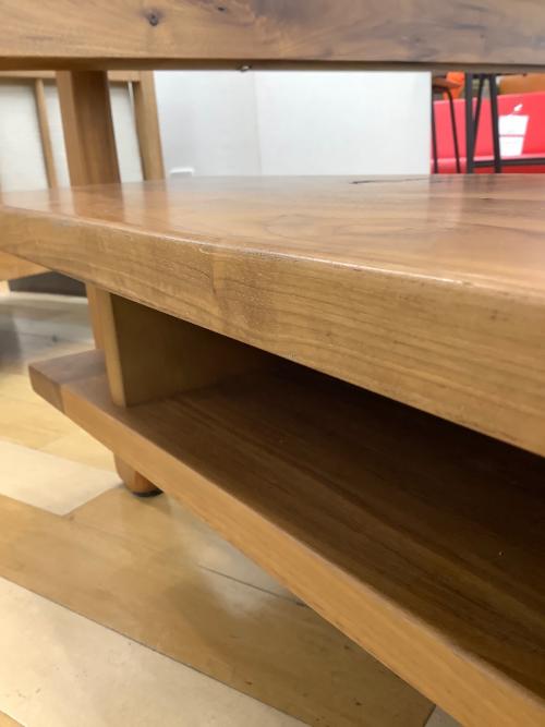 飛騨産業 (ヒダサンギョウ) 2人掛けソファー ナチュラル×グレー 19 SW105W ファブリック 森のことば