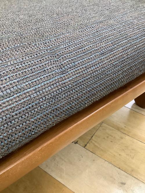 飛騨産業 (ヒダサンギョウ) 2人掛けソファー ナチュラル×グレー 19 SW105W ファブリック 森のことば