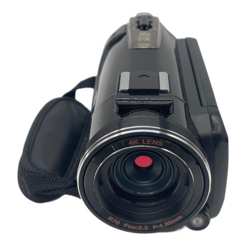 SONY (ソニー) ４Kビデオカメラ レンズカバー欠品 DV-AC3-BK 210-132887