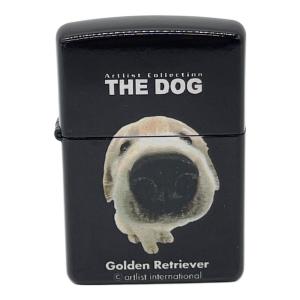 ZIPPO ブラック THE DOG ゴールデンレトリバー 2001年10月製造