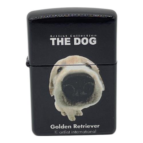 ZIPPO ブラック THE DOG ゴールデンレトリバー 2001年10月製造