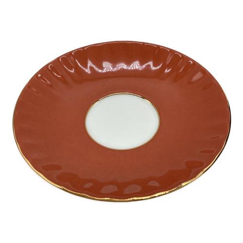 Aynsley (エインズレイ) カップ&ソーサー レッド ▲ コテージガーデン