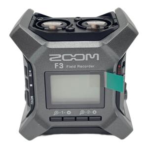 ZOOM (ズーム) フィールドレコーダー F3