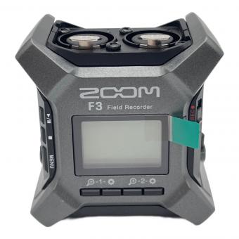 ZOOM (ズーム) フィールドレコーダー F3