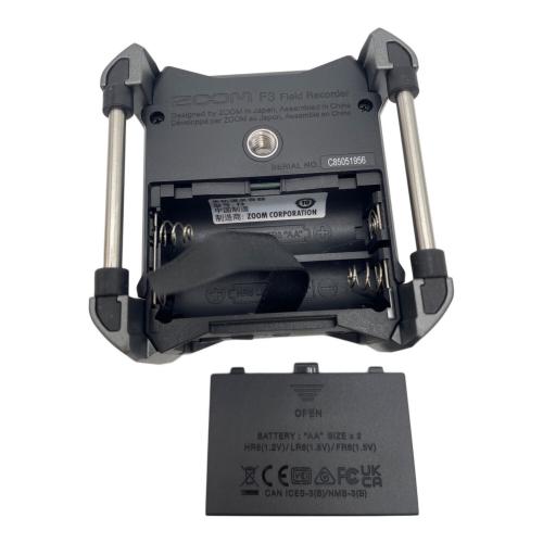 ZOOM (ズーム) フィールドレコーダー F3