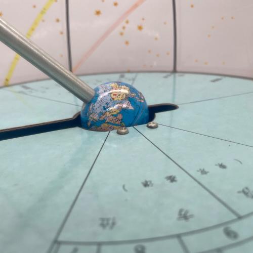 天球儀 レトロ スケルトン