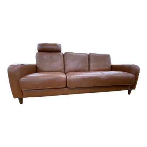 IDC大塚家具 (アイディーシーオオツカカグ) 3人掛けソファー ブラウン