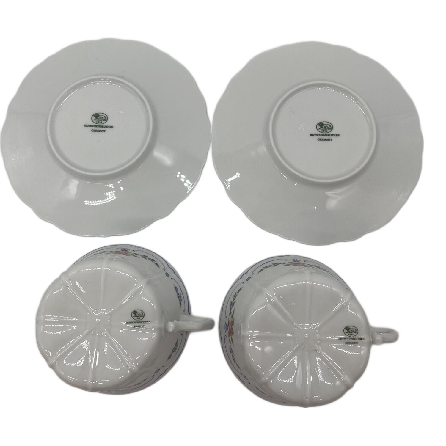 HUTSCHEN REUTHER (フッチェンロイター) カップ&ソーサー △ イザベル