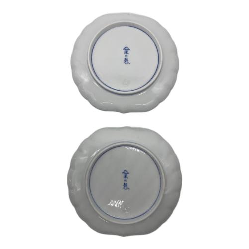 深川製磁 (フカガワセイジ) 皿揃え あじさい