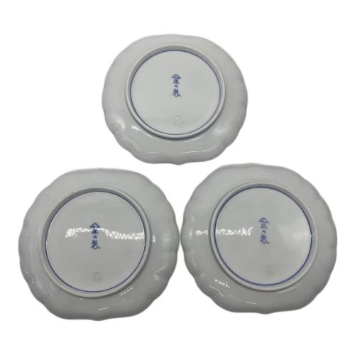 深川製磁 (フカガワセイジ) 皿揃え あじさい