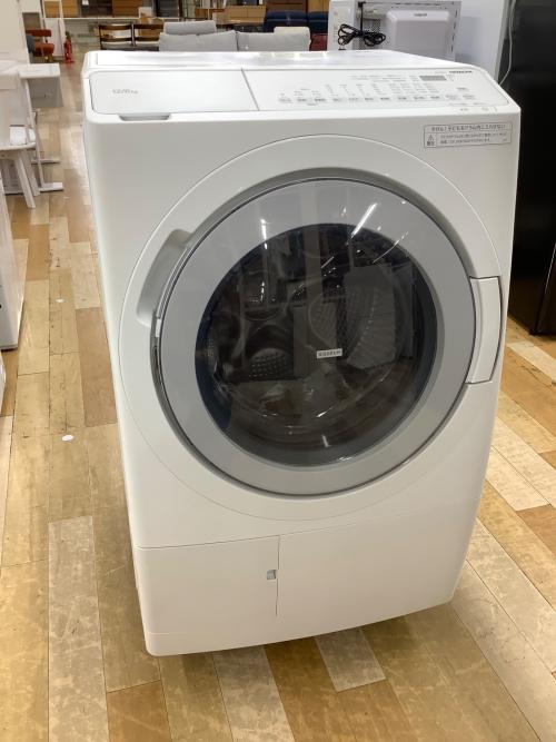 HITACHI (ヒタチ) ドラム式洗濯乾燥機 BD-SV120JR 2024年製 側面キズ有