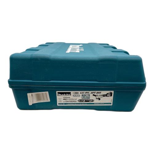 MAKITA (マキタ) 充電式ディスクグラインダ GA418D 2022年製 セットGA418DRGX