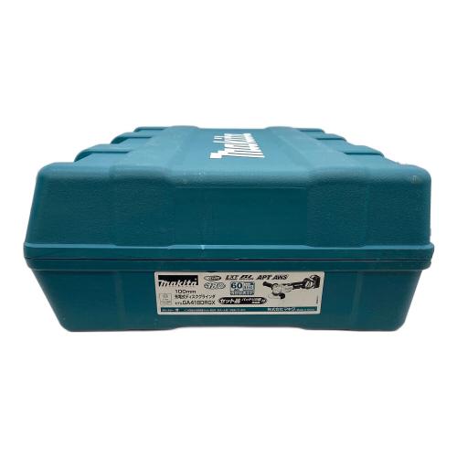 MAKITA (マキタ) 充電式ディスクグラインダ GA418D 2022年製 セットGA418DRGX