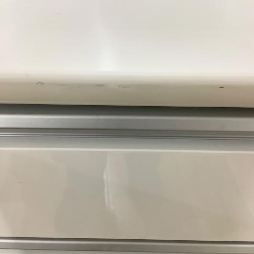 ニトリ　レンジボード スライド扉 ホワイト