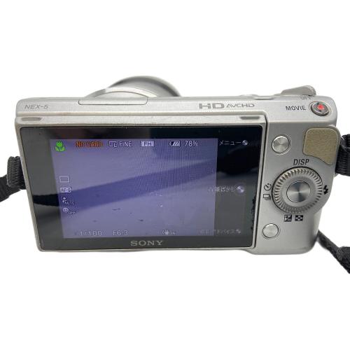 SONY (ソニー) ミラーレス一眼レフカメラ NEX-5 液晶ヨゴレ有 SEL1855