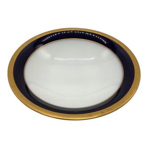 大倉陶園 (オオクラトウエン) プレート 27cm 瑠璃金蝕