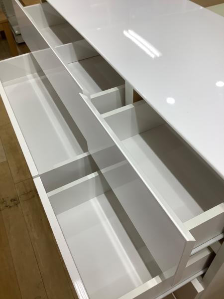 ニトリ ローチェスト 162 ホワイト クエス｜トレファクONLINE