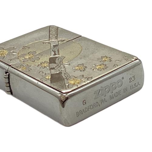 ZIPPO 2023年製 USA製 電鋳板