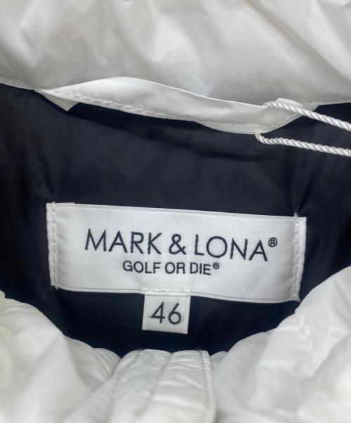 MARK&LONA (マークアンドロナ) ゴルフウェア(トップス) ホワイト サイズ:46 未使用品
