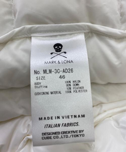 MARK&LONA (マークアンドロナ) ゴルフウェア(トップス) ホワイト サイズ:46 未使用品