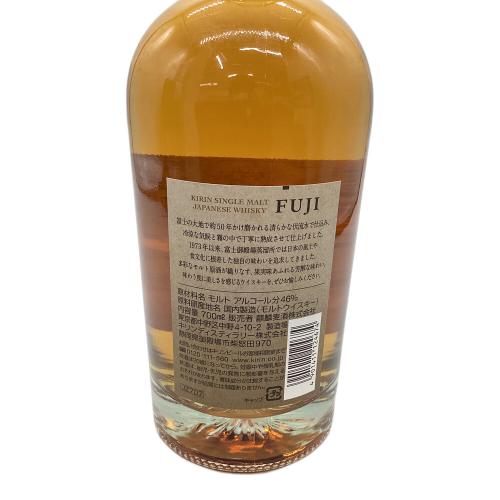 KIRIN (キリン) 富士 ジャパニーズウィスキー 金ラベル 700ml
