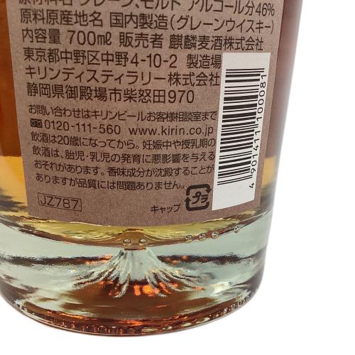 KIRIN (キリン) 富士 ジャパニーズウィスキー 赤ラベル 700ml