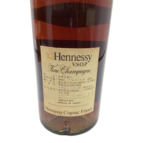 ヘネシー (Hennessy) フィーヌシャンパーニュ コニャック VSOP 700ml